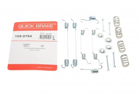 Комплект пружинок колодок ручника Mitsubishi Carisma/Space Star 95-06 Quick-brake 105-0784