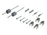 Комплект монтажный тормозных колодок Quick-brake 105-0798 (фото 1)