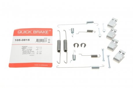Комплект пружинок колодок ручника Suzuki Baleno/Liana/Swift 88- Quick-brake 105-0815
