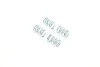 Комплект пружинок колодок ручника Renault Logan/Clio 1.2-1.9dTi 98- (Bosch) Quick-brake 105-0819 (фото 2)