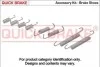Комплект пружинок колодок ручника Volvo C70/S80/XC90/S60 01-14 Quick-brake 105-0832 (фото 1)