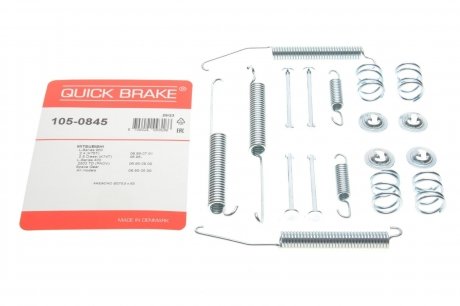 Комплект пружинок колодок ручника Mitsubishi L200/L400/Colt 95-07 Quick-brake 105-0845