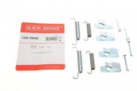 Комплект пружинок колодок ручника Chrysler Neon/Stratus/300M/PT Cruiser 94-10 Quick-brake 105-0890