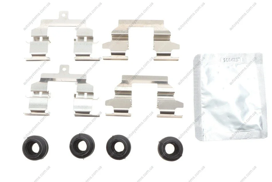 Планка супорта (заднього) прижимна (к-кт) Nissan Qashqai/X-Trail/Renault Koleos 07- Quick-brake 109-0026 (фото 1)