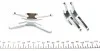 Планка супорта (переднього) прижимна (к-кт) Opel Kadett E/Corsa A 1.0-2.0 75-93 (Delco) Quick-brake 109-0975 (фото 3)