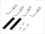 Планка супорта (переднього) прижимна (к-кт) Peugeot 205/305/Renault Espace/Clio 82-98 Quick-brake 109-1151 (фото 1)