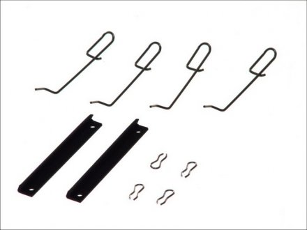 Планка супорта (переднього) прижимна (к-кт) Peugeot 205/305/Renault Espace/Clio 82-98 Quick-brake 109-1151