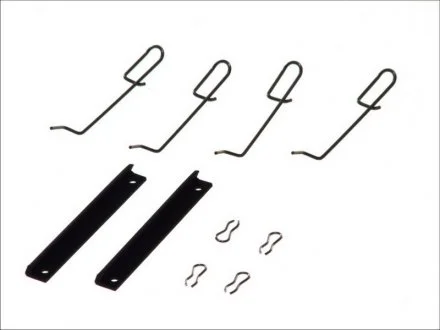 Планка супорта (переднього) прижимна (к-кт) Peugeot 205/305/Renault Espace/Clio 82-98 Quick-brake 109-1151