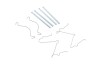 Планка супорта (переднього) прижимна (к-кт) Mazda 323 94-98/Kia Rio 00-05 (Sumitomo) Quick-brake 109-1209 (фото 2)