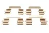 Планка супорта (переднього) прижимна (к-кт) MB C-class (W203/S203)/Peugeot 407/Skoda Fabia 99- Quick-brake 109-1230 (фото 1)