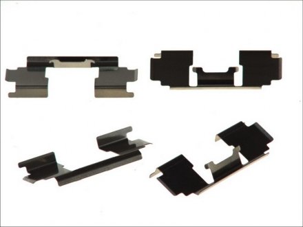Планка супорта (переднього) прижимна (к-кт) Honda Civic VI 98-01 (Trw) Quick-brake 109-1276