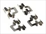 Планка супорта (заднього) прижимна (к-кт) VW Caddy III 1.6-1.9 TDI 04-15 Quick-brake 109-1606 (фото 1)