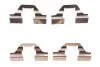 Планка супорта (заднього) прижимна (к-кт) Citroen Berlingo/Peugeot Partner 08- Quick-brake 109-1684 (фото 1)