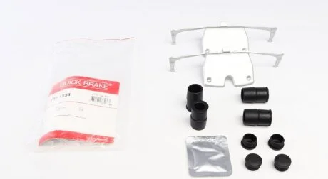 Планка супорта (переднього) прижимна (к-кт) BMW 5 (F10/F11)/7 (F01-F04) 08- (Ate) Quick-brake 109-1851