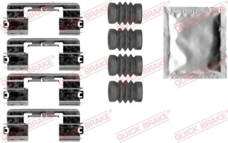 Комплект монтажный тормозных колодок Quick-brake 109-1875