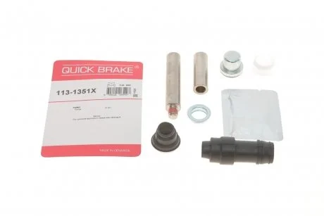 Направляюча супорта (переднього/к-кт) Ford Transit 2.0-2.5 91-00 (Bendix) Quick-brake 113-1351X