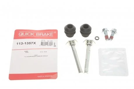 Направляюча супорта (переднього/к-кт) Ford Transit V184 00- Quick-brake 113-1357X