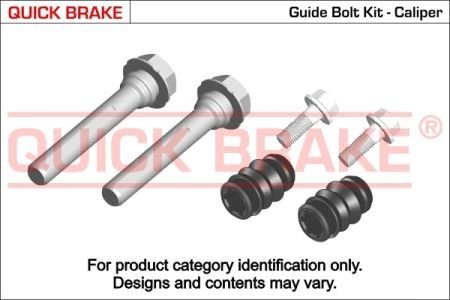 Направляюча супорта (переднього/к-кт) Toyota Corolla 99-08 (Lucas) Quick-brake 113-1376X