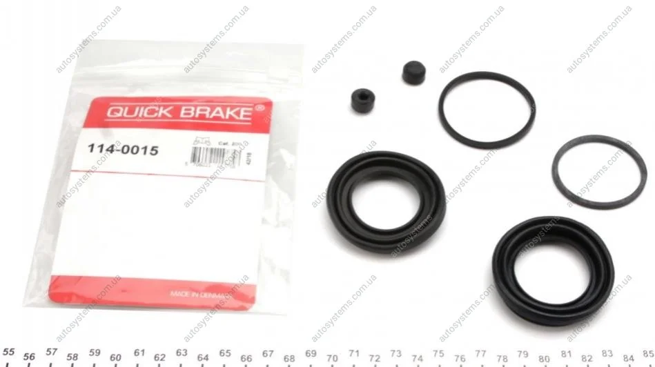 Ремкомплект супорта (переднього) Fiat Ducato 97- (d=44mm/48mm) Brembo Quick-brake 114-0015 (фото 1)