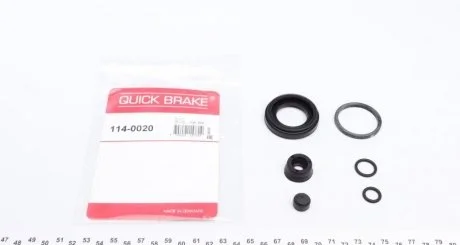 Ремкомплект супорта (заднього) Renault Megane 01- (d=34mm) (Lucas) Quick-brake 114-0020