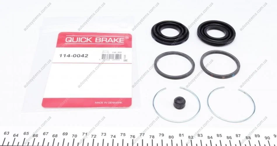 Ремкомплект супорта (переднього) Mitsubishi Pajero/Outlander 90- (d=43mm) Quick-brake 114-0042 (фото 1)