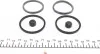 Ремкомплект супорта (переднього) MB E-class/M-class/Opel Astra 09- (d=40/44mm) (Brembo) Quick-brake 114-0079 (фото 3)
