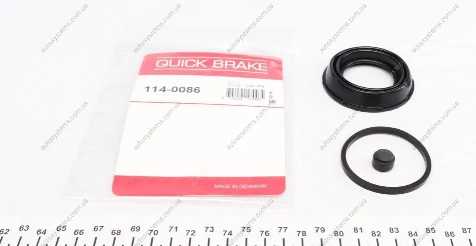 Ремкомплект супорта (переднього/заднього) VW Tiguan/Renault Clio IV 11- (d=48mm) (Ate) Quick-brake 114-0086 (фото 1)