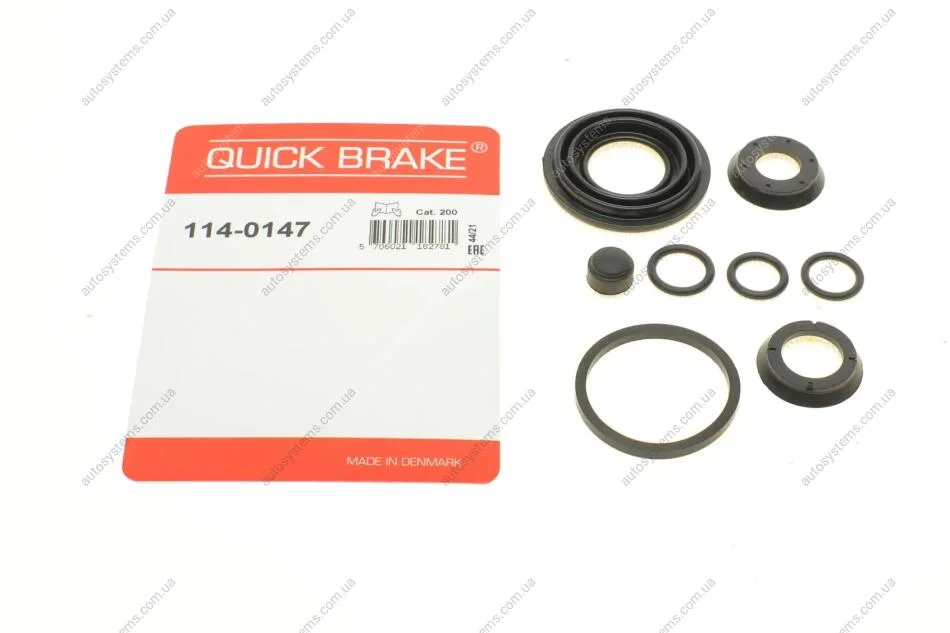 Ремкомплект супорта (заднього) Opel Astra G/Zafira 98-05 (d=38mm) Quick-brake 114-0147 (фото 1)