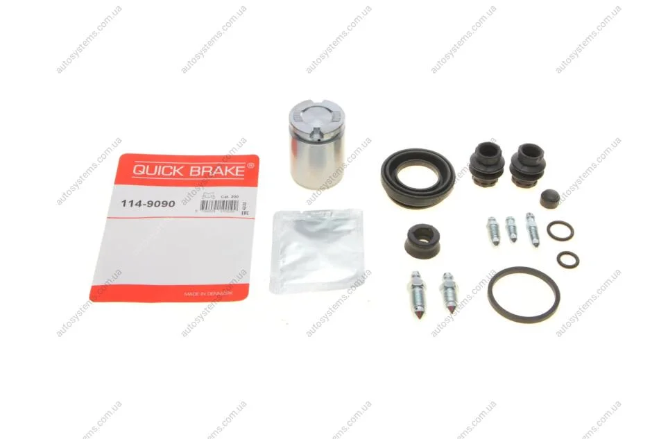 Ремкомплект супорта (заднього) VW Caddy 03- (d=38mm) (Lucas) (+поршень) Quick-brake 114-9090 (фото 1)