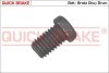 Болт кріплення диска гальмівного BMW 3 (E30/F30/F80)/5 (E34/E60)/7 (E23/E32) 80-18 M30/M57/M60/M70 Quick-brake 11668 (фото 1)