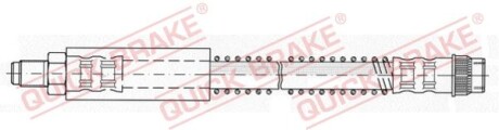 Тормозной шланг Quick-brake 32.977