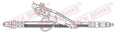 Тормозной шланг Quick-brake 42.916