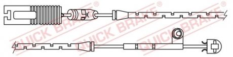 Датчик зносу гальмівних колодок (передніх) BMW 3 (E46) 98-05 (L=665mm) Quick-brake WS 0191 A