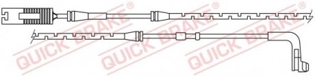 Датчик зносу гальмівних колодок (передніх) BMW 7 (E65/E66/E67) 730-760i 01-09 (L=830mm) Quick-brake WS 0224 A