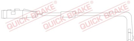 Датчик износа тормозных колодок Quick-brake WS0252A