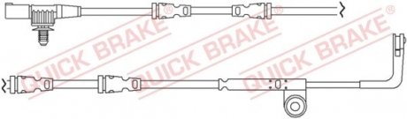 Датчик зносу,гальм.колодки Quick-brake WS0261A