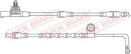 Датчик износа тормозных колодок Quick-brake WS0265A