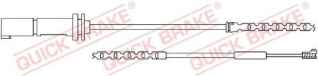 Датчик зносу гальмівних колодок (задніх) BMW X5 (E70)/X6 (E71/E72) 07- (L=1050mm) Quick-brake WS 0298 A