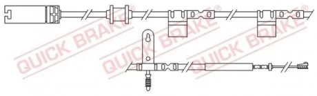 Датчик зносу,гальм.колодки Quick-brake WS0299A