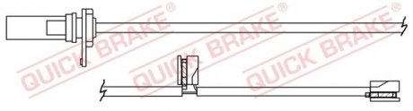 Датчик зносу гальмівних колодок (передніх) Audi A7/Q5 08- (L) Quick-brake WS 0384 A