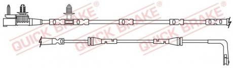 Датчик зносу,гальм.колодки Quick-brake WS0412A