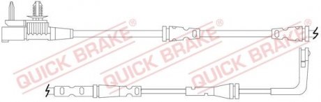 Датчик зносу,гальм.колодки Quick-brake WS0425A