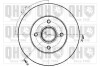 Тормозной диск задний невентилируемый QUINTON HAZELL BDC4738 (фото 2)
