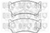 Тормозные колодки дисковые, комплект QUINTON HAZELL BP1151 (фото 1)