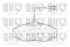 Тормозные колодки дисковые, комплект QUINTON HAZELL BP1329 (фото 1)