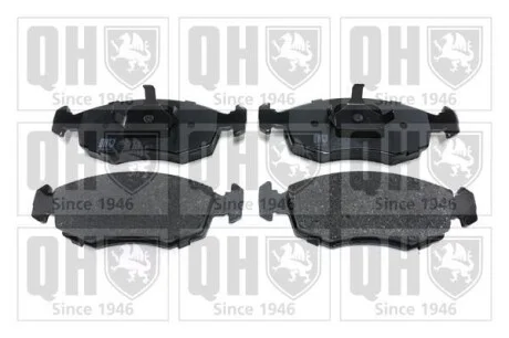 Тормозные колодки дисковые, комплект QUINTON HAZELL BP446