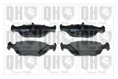 Тормозные колодки дисковые, комплект QUINTON HAZELL BP462