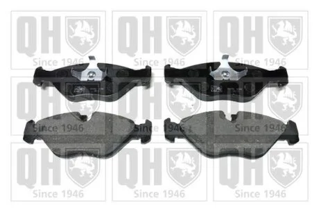 Тормозные колодки дисковые, комплект QUINTON HAZELL BP683