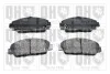 Тормозные колодки дисковые, комплект QUINTON HAZELL BP741 (фото 1)