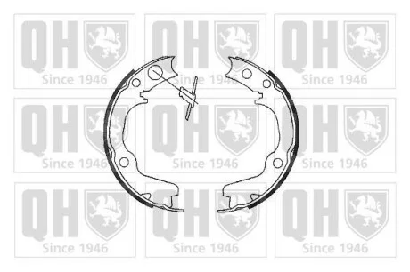 Колодки тормозные стояночного тормоза QUINTON HAZELL BS1097